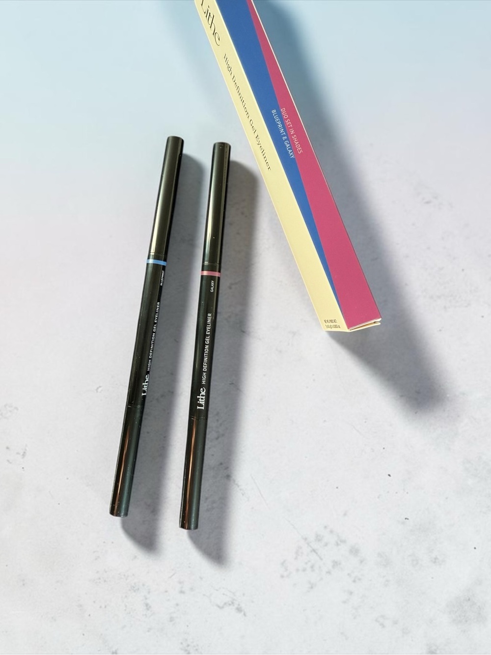 Lithe Gel Eyeliner Set (2 Pack) – Blueprint & Galaxy Shades High Definition